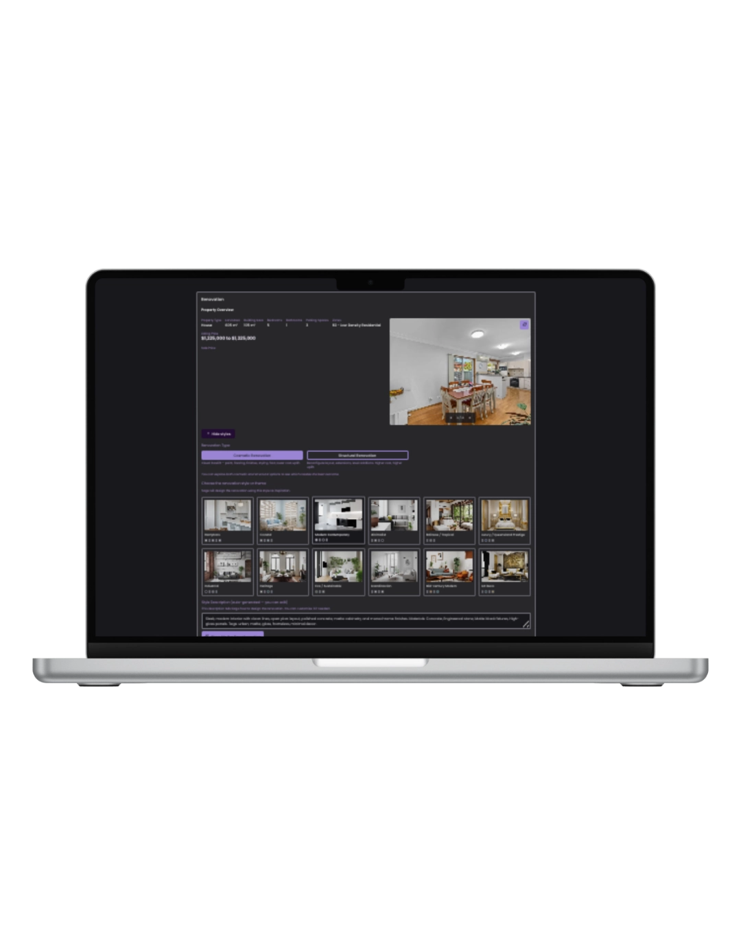 Sage AI interface on laptop